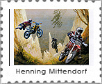 mail art project- Schegge d'arte - Henning Mittendorf